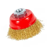 Escova de Aco Latonado Copo FIO 0,30 2.1/2"X14MM Graff 5710014