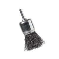 Escova de Aco Latonado Pincel Hate 1/4" FIO 0,30MM 1" Inebras 06723