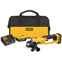 Esmerilhadeira Angular a Bateria 20V Max Com Bolsa Carregador 2 Baterias 4AH 4.1/2"-5" 220V Dewalt DCG412M2-B2