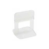 Espacador Nivelador Piso e Revestimento 50pcs Tradicional Transparente 1MM Cortag 60693