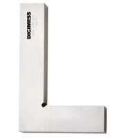 Esquadro de Precisao Liso Sem Base Classe 1 INOX 130X200MM Digimess 170069-1