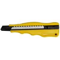 Estilete Retratil Estreito Trava Automatica Guia de ACO 9MM Norma SX15