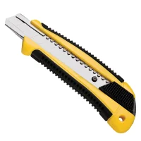 Estilete Retratil Largo Profissional Emborrachado 18MM Tramontina 43390/302