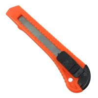 Estilete Retratil Largo Trava Automatica Guia Plastica 18MM Sparta 7897455