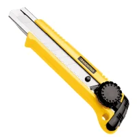 Estilete Retratil Largo Trava com Roseta Guia ACO 18MM Tramontina 43390/301