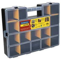Maleta Plastica Organizadora Com Divisorias Moveis 17"-8X33X42CM Tramontina 43805/017