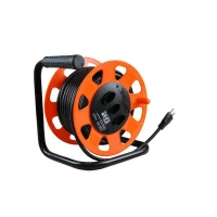 Extensao Eletrica Carretel Maxi Pro Com 3 Tomadas Cabo PP 2X2,5MM 2P 20A Laranja 20M Daneva/Legrand 1544