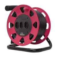 Extensao Eletrica Carretel Maxi Pro Com 3 Tomadas Cabo PP 3X2,5MM 2P 20A Vermelho 30M Daneva/Legrand 1547