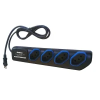 Extensao Eletrica Com 4 Tomadas 10A 10M Multitoc MUEX0010