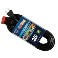 Extensao Eletrica Hard Work Cabo PP 2X1,5MM 2P 10A Preto 20M Daneva/Legrand 1530