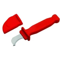 Faca Curva Desencapadora Isolada 1000V NBR9699 NR10 6.1/2" Gedore 4527NR