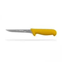 Faca de Desossa Reta Estreita Profissional Cabo Amarelo INOX 6" Starrett BKY104-6