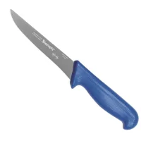 Faca de Desossa Reta Larga Profissional Cabo Azul INOX 6" Starrett BKL103-6