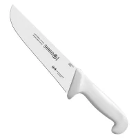 Faca de Refile Aereo Reta Larga Profissional Cabo Branco INOX 12" Mundial 5520-12