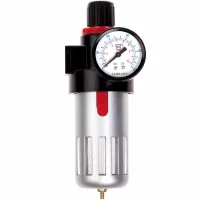 Filtro Regulador de Ar com Manonetro 1 Saida e Dreno Automatico 1/2" V8 Brasil FA05