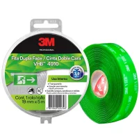 Fita Adesiva Dupla Face 19MMX5M 3m 4910