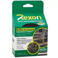 Fita Antiderrapante Preta e Neon USO Geral 50MMX5M Rexon AFA1010005
