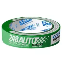 Fita Crepe Automotiva Verde 18MMX40M Tekbond 248