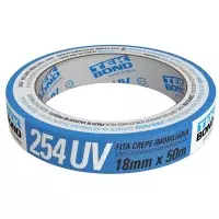 Fita Crepe Imobiliaria Azul 18MMX50M Tekbond 254UV
