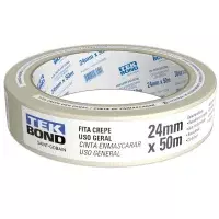 Fita Crepe Uso Geral 24MMX50M Tekbond 78072708176
