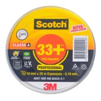 Fita Isolante 19MMX20M 3m SCOTCH 33+