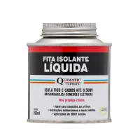 Fita Isolante Liquida Preta 200ML Quimatic BD1