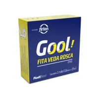 Fita Teflon 18X25M Gol 101284 Fita Teflon 18X25M Gol 101284