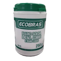 Fluxo para Solda Latao Cobre e Suas Ligas 250G Oxigen ECOBRAS