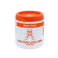 Fluxo para Solda Latao Cobre e Suas Ligas 250G Oxigen BRASS FLUX