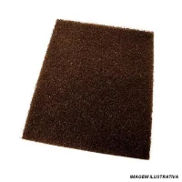 Folha Abrasiva Bear-Tex Marrom Muito Fina Polimento e Acabamento 230X280MM Norton AOVF-AMF