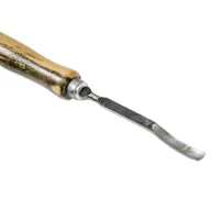 Formao Goiva Curvo Cabo de Madeira 12MM-1/2" Cancellier 222