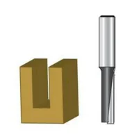 Fresa Paralela 1 Corte Para Tupia Manual MD 6MM H6 Makita D-09167