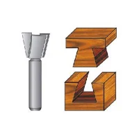 Fresa Rabo de Andorinha Para Tupia Manual MD 1/2X12MM H6 Radix 2059079.01