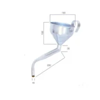 Funil 2 Curvas para Volkswagen Motor a Alcool 130X220MM Jactoil 604