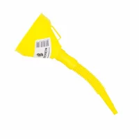 Funil Reto Em Polietileno Amarelo Com Extensao Flexivel 135MM/1L Bremen 2101