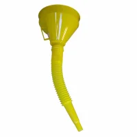 Funil Reto Em Polietileno Amarelo Com Extensao Flexivel 160MM/1,3L Bremen 2102