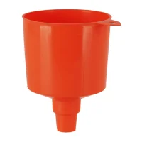 Funil Reto Em Polietileno Laranja 1L Bremen 2106