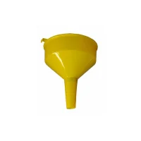 Funil Reto Em Polietileno Amarelo Com Tela 300MM/4LT Bremen 2119