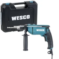 Furadeira de Impacto Reversivel Velocidade Variavel com Maleta e Acessorios 1/2" 110V 800W Wesco WS3179KU