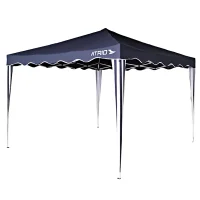 Gazebo Dobravel Poliester Azul Estrutura Em ACO 3X3 METROS Multilaser ES363