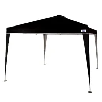 Gazebo X-Flex Oxford Preto Reforcado com Silvercoating 3X3 METROS Mor 3576
