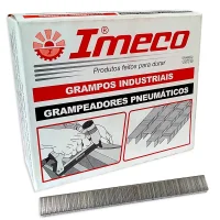 Grampo para Grampeador Pneumatico Caixa com 7500 Pecas 14X12,9MM Imeco 80/14
