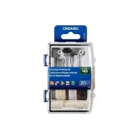 Jogo Acessorios para Micro Retifica 20 Pecas Para Limpar e Polir Dremel 726