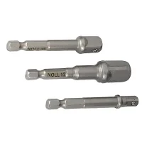 Jogo Adaptador Soquete 3pcs 1/4"-3/8"-1/2" Noll 4390001