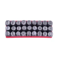 Jogo Alfabeto de Aco 27 Pecas 12,5MM Rocast 600020