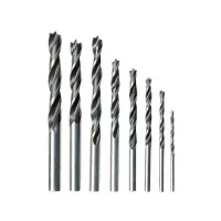 Jogo Broca 3 Pontas para Madeira 8pcs 3A10MM Sparta 7021255