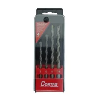 Jogo Broca de Widia Concreto 4pcs 5A10MM Cortag 62307