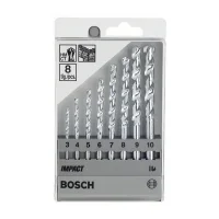 Jogo Broca de Widia Concreto 8pcs 3A10MM Bosch 2608590091