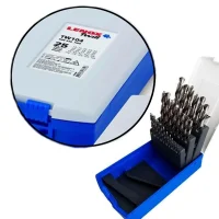 Jogo Broca Haste Paralela 25 Pecas DIN 338 HSS 1A13MM Lenox-Twill TW104