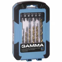 Jogo Brocas e Pontas 27 Pecas Gamma G19510AC